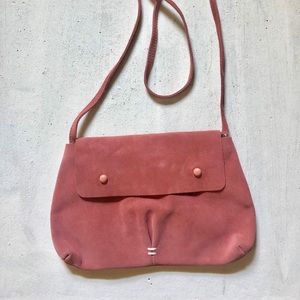 NWOT Anthropologie G Hensler & Co Suede Crossbody